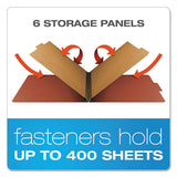 Pendaflex® Four-, Six-, And Eight-section Pressboard Classification Folders, 2 Dividers, Embedded Fasteners, Legal Size, Red, 10-box freeshipping - TVN Wholesale 