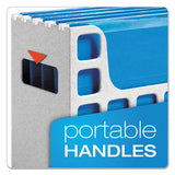 Pendaflex® Desktop File With Hanging Folders, Letter Size, 6" Long, Granite freeshipping - TVN Wholesale 