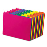 Pendaflex® Poly Top Tab File Guides, 1-5-cut Top Tab, A To Z, 8.5 X 11, Assorted Colors, 25-set freeshipping - TVN Wholesale 