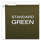 Pendaflex® Reinforced Hanging File Folders, Letter Size, 1-5-cut Tab, Standard Green, 25-box freeshipping - TVN Wholesale 