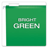 Pendaflex® Colored Reinforced Hanging Folders, Legal Size, 1-5-cut Tab, Bright Green, 25-box freeshipping - TVN Wholesale 