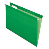 Pendaflex® Colored Reinforced Hanging Folders, Legal Size, 1-5-cut Tab, Bright Green, 25-box freeshipping - TVN Wholesale 