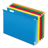 Pendaflex® Extra Capacity Reinforced Hanging File Folders With Box Bottom, Legal Size, 1-5-cut Tab, Assorted, 25-box freeshipping - TVN Wholesale 