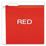 Pendaflex® Extra Capacity Reinforced Hanging File Folders With Box Bottom, Legal Size, 1-5-cut Tab, Red, 25-box freeshipping - TVN Wholesale 