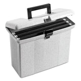 Pendaflex® Portable File Boxes, Letter Files, 14.88" X 6.5" X 11.88", Granite freeshipping - TVN Wholesale 