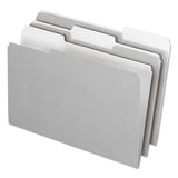 Pendaflex® Interior File Folders, 1-3-cut Tabs, Legal Size, Gray, 100-box freeshipping - TVN Wholesale 