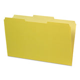 Pendaflex® Interior File Folders, 1-3-cut Tabs, Legal Size, Yellow, 100-box freeshipping - TVN Wholesale 