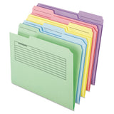 Pendaflex® Printed Notes Folder, 1-3-cut Tabs, Letter Size, Assorted, 30-pack freeshipping - TVN Wholesale 