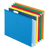Pendaflex® Extra Capacity Reinforced Hanging File Folders With Box Bottom, Letter Size, 1-5-cut Tab, Assorted, 25-box freeshipping - TVN Wholesale 
