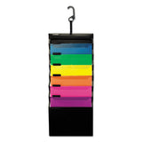 Pendaflex® Desk Free Hanging Organizer W- Case, 1" Expansion, 6 Sections, 1-3-cut Tab, Letter Size, Randomly Assorted freeshipping - TVN Wholesale 