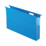 Pendaflex® Surehook Reinforced Extra-capacity Hanging Box File, Letter Size, 1-5-cut Tab, Blue, 25-box freeshipping - TVN Wholesale 