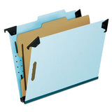 Pendaflex® Hanging Classification Folders With Dividers, Letter Size, 1 Divider, 2-5-cut Tab, Blue freeshipping - TVN Wholesale 