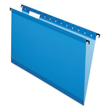 Pendaflex® Surehook Hanging Folders, Legal Size, 1-5-cut Tab, Blue, 20-box freeshipping - TVN Wholesale 