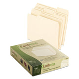 Pendaflex® Earthwise By 100% Recycled Manila File Folders, 1-3-cut Tabs, Letter Size, 100-box freeshipping - TVN Wholesale 