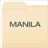 Pendaflex® Manila File Folders, 1-3-cut Tabs, Letter Size, 100-box freeshipping - TVN Wholesale 