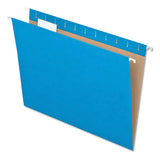 Pendaflex® Colored Hanging Folders, Letter Size, 1-5-cut Tab, Blue, 25-box freeshipping - TVN Wholesale 