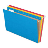 Pendaflex® Colored Hanging Folders, Letter Size, 1-5-cut Tab, Assorted, 25-box freeshipping - TVN Wholesale 