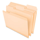 Pendaflex® Poly Reinforced File Folder, 1-3-cut Tabs, Letter Size, Manila, 24-pack freeshipping - TVN Wholesale 