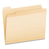 Pendaflex® Poly Reinforced File Folder, 1-2-cut Tabs, Letter Size, Manila, 24-pack freeshipping - TVN Wholesale 