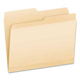 Pendaflex® Poly Reinforced File Folder, 1-5-cut Tabs, Letter Size, Manila, 24-pack freeshipping - TVN Wholesale 