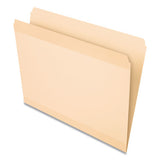 Pendaflex® Poly Reinforced File Folder, Straight Tab, Letter Size, Manila, 24-pack freeshipping - TVN Wholesale 