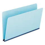 Pendaflex® Pressboard Expanding File Folders, Straight Tab, Legal Size, Blue, 25-box freeshipping - TVN Wholesale 