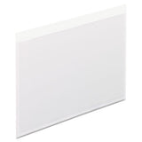 Pendaflex® Self-adhesive Pockets, 4 X 6, Clear Front-white Backing, 100-box freeshipping - TVN Wholesale 