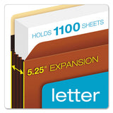 Pendaflex® Heavy-duty File Pockets, 5.25" Expansion, Letter Size, Redrope, 10-box freeshipping - TVN Wholesale 