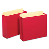 Pendaflex® File Cabinet Pockets, 3.5" Expansion, Letter Size, Red, 10-box freeshipping - TVN Wholesale 