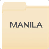 Pendaflex® Manila Folders With One Fastener, 1-3-cut Tabs, Letter Size, 50-box freeshipping - TVN Wholesale 