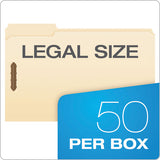 Pendaflex® Manila Folders With Two Fasteners, 1-3-cut Tabs, Legal Size, 50-box freeshipping - TVN Wholesale 