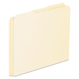 Pendaflex® Blank Top Tab File Guides, 1-3-cut Top Tab, Blank, 8.5 X 11, Blue, 100-box freeshipping - TVN Wholesale 