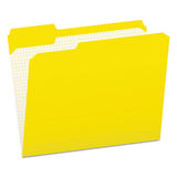 Pendaflex® Double-ply Reinforced Top Tab Colored File Folders, 1-3-cut Tabs, Letter Size, Yellow, 100-box freeshipping - TVN Wholesale 