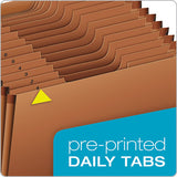 Pendaflex® Heavy-duty Expanding File, 31 Sections, 1-3-cut Tab, Letter Size, Redrope freeshipping - TVN Wholesale 