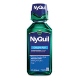 Vicks® Nyquil Cold And Flu Nighttime Liquid, 12 Oz Bottle, 12-carton freeshipping - TVN Wholesale 