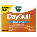 Vicks® Dayquil Cold And Flu Liquicaps, 24-box freeshipping - TVN Wholesale 