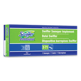 Swiffer® Sweeper Mop, 10 X 4.8 White Cloth Head, 46" Green-silver Aluminum-plastic Handle, 3-carton freeshipping - TVN Wholesale 