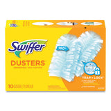 Swiffer® Refill Dusters, Dust Lock Fiber, Light Blue, Unscented, 10-box, 4 Box-carton freeshipping - TVN Wholesale 