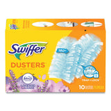 Swiffer® Refill Dusters, Dustlock Fiber, Light Blue, Lavender Vanilla Scent,10-box,4 Boxes-carton freeshipping - TVN Wholesale 