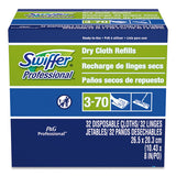 Swiffer® Dry Refill Cloths, White, 10 5-8" X 8", 32-box, 6 Boxes-carton freeshipping - TVN Wholesale 
