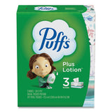 Puffs® Plus Lotion Facial Tissue, White, 2-ply, 124-box, 3 Box-pack freeshipping - TVN Wholesale 