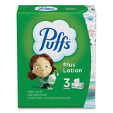 Puffs® Plus Lotion Facial Tissue, White, 2-ply, 124-box, 3 Box-pack, 8 Packs-carton freeshipping - TVN Wholesale 