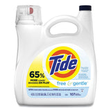 Tide® Free And Gentle Liquid Laundry Detergent, 107 Loads, 154 Oz Pump Bottle freeshipping - TVN Wholesale 