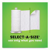 Bounty® Select-a-size Kitchen Roll Paper Towels, 2-ply, White, 5.9 X 11, 123 Sheets-roll, 8 Double Plus Rolls-pack freeshipping - TVN Wholesale 