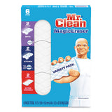 Mr. Clean® Magic Eraser Variety Pack, Extra Durable; Bath; Kitchen, White, 4.6 X 2.3, 0.7" Thick, White 6-pack freeshipping - TVN Wholesale 