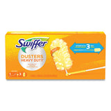Swiffer® Heavy Duty Dusters With Extendable Handle, Plastic Handle Extends To 3 Ft, 1 Handle And 3 Dusters-kit, 6 Kits-carton freeshipping - TVN Wholesale 
