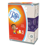Puffs® White Facial Tissue, 2-ply, White, 180 Sheets-box, 3 Boxes-pack, 8 Packs-carton freeshipping - TVN Wholesale 