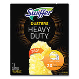 Swiffer® Heavy Duty Dusters Refill, Dust Lock Fiber, 2" X 6", Yellow, 33-carton freeshipping - TVN Wholesale 