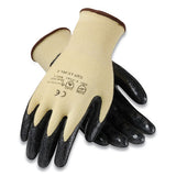 G-Tek® Kev Seamless Knit Kevlar Gloves, Small, Yellow-black, 12 Pairs freeshipping - TVN Wholesale 