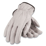 PIP Economy Grade Top-grain Cowhide Leather Work Gloves, X-large, Tan freeshipping - TVN Wholesale 